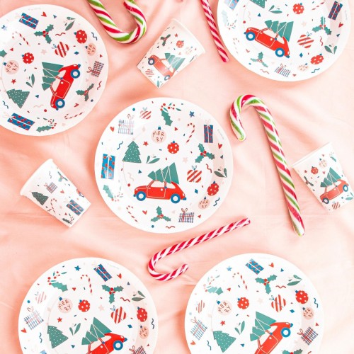 Χάρτινα Πιάτα Χριστουγέννων