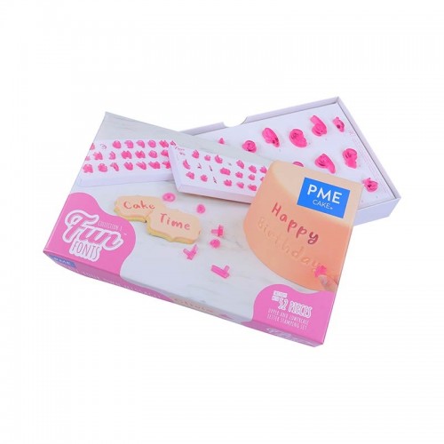 Σφραγίδες-Στάμπες Γράμματα Fun Fonts 3 PME