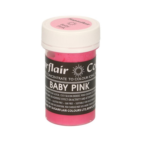 Ροζ Συμπυκνωμένο Βρώσιμο Παστέλ Χρώμα 25γρ της Sugarflair