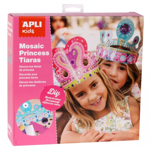 Στέμματα Πριγκίπισσας Με Αυτοκόλλητα Και Πετράδια