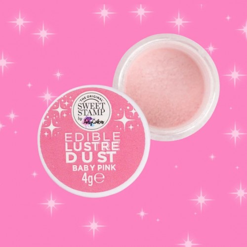 Περλέ Σκόνη Λούστρο Ροζ Sweet Stamp