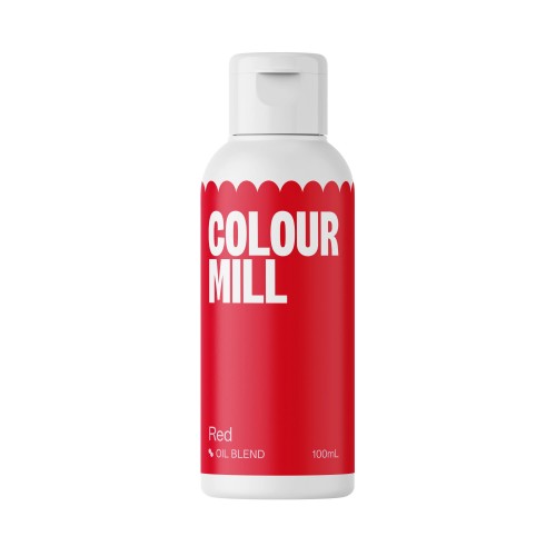 Χρώμα Πάστας Κόκκινο-Oil Based Colour Mill 100ml