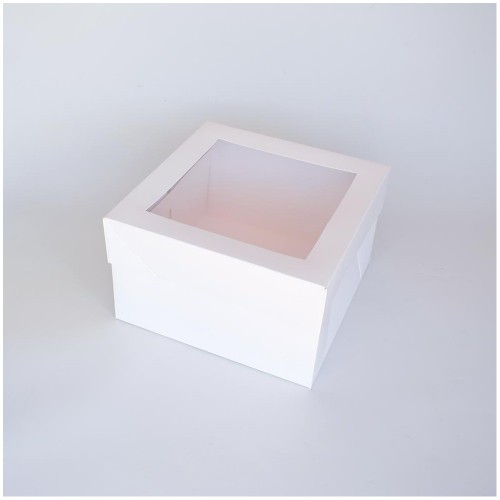 Λευκό Κουτί Με Παράθυρο 30x30x15cm