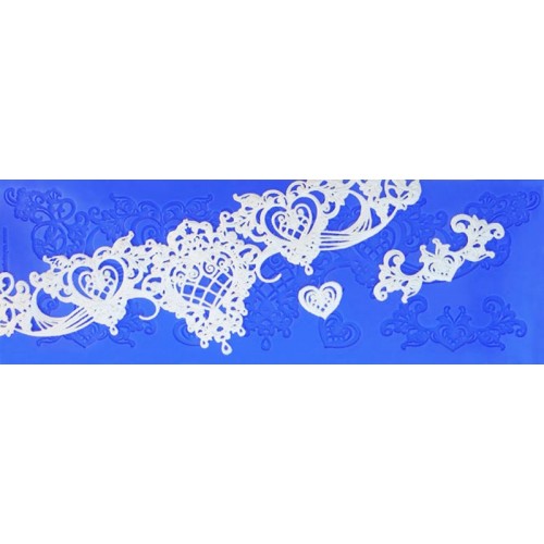 Gold Collection Καλούπι Δαντέλας - Καρδιά & Ψυχή (Heart & Soul)