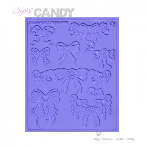 Φιόγκοι-MultiArt Καλούπι Δαντέλας Crystal Candy