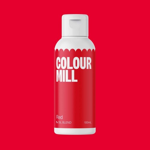 Χρώμα Πάστας Κόκκινο-Oil Based Colour Mill 100ml