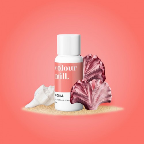 Χρώμα Πάστας Κοραλί-Oil Based Colour Mill 20ml