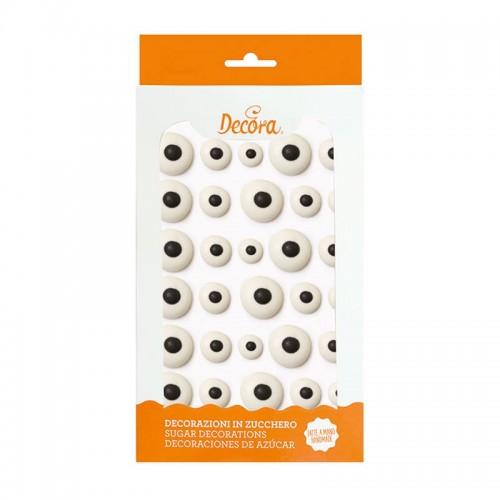 Ζαχαρωτά Κας Κας Μάτια Decora 30pcs