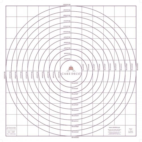 Αντικολλητική Επιφάνεια Εργασίας Ζαχαρόπαστας 63x63cm