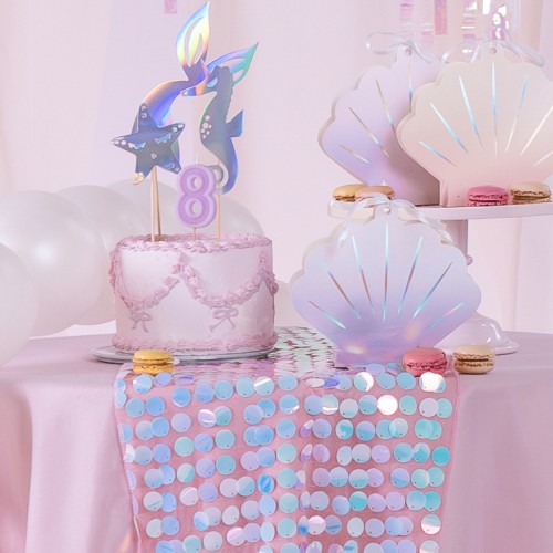 Cake Topper Γοργόνα-Διακοσμητικό Τούρτας