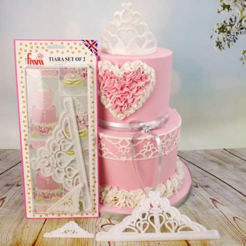 Σετ Κουπ πατ - Tappit Ζαχαρόπαστας Κορώνες 2pcs FMM