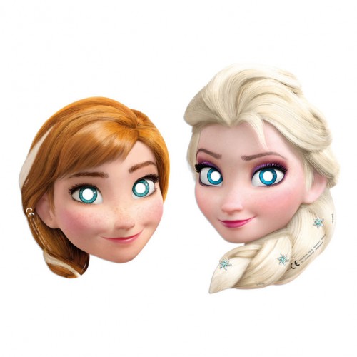 Χάρτινες Μάσκες Frozen 