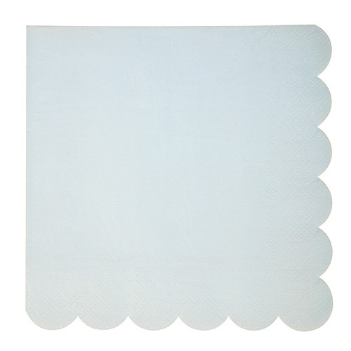 Χαρτοπετσέτες Κυματιστές Γαλάζιες 