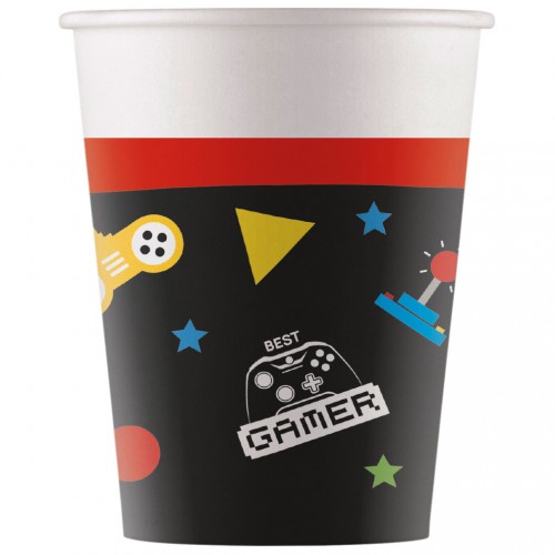 Χάρτινα Ποτήρια Gaming Party