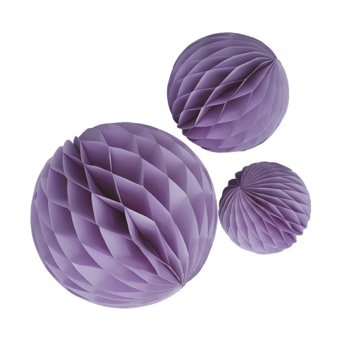 abcJoy λιλά Honeycomb ball 25cm