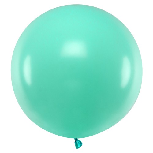 Jumbo Στρογγυλό Μπαλόνι Aqua PartyDeco