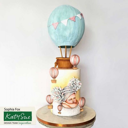 Καλούπι Σιλικόνης Αερόστατα-Katy Sue