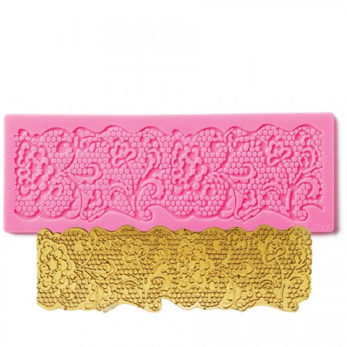 Καλούπι Σιλικόνης Ρομαντική Δαντέλα Για Ζαχαρόπαστα & Δαντέλα N.Y.Cake