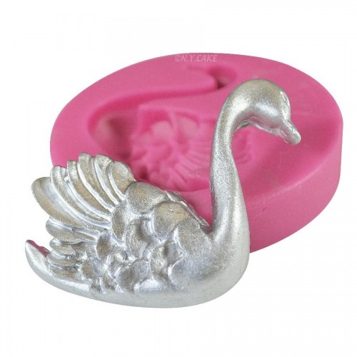 Καλούπι Σιλικόνης Κύκνος Swan Silicone Mold N.Y. Cake