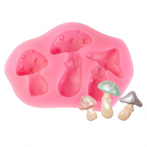 Καλούπι Σιλικόνης Μανιτάρια Mushroom Silicone Mold N.Y. Cake