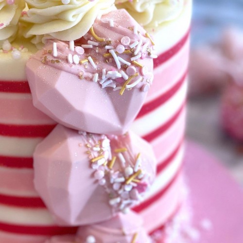 Καλούπι Σοκολάτας Mini Γεωμετρικές Καρδιές 