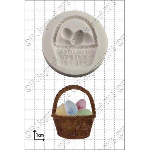 Καλούπι Σιλικόνης Πασχαλινό Καλάθι Για Ζαχαρόπαστα FPC 