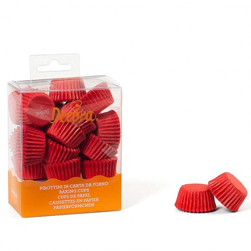 Καραμελόχαρτα Κόκκινα Mini-Decora