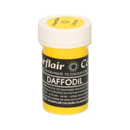 Κίτρινο Συμπυκνωμένο Βρώσιμο Παστέλ Χρώμα 25γρ της Sugarflair