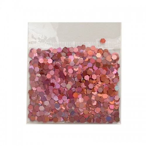 Κομφετί Ροζ Χρυσό Mini