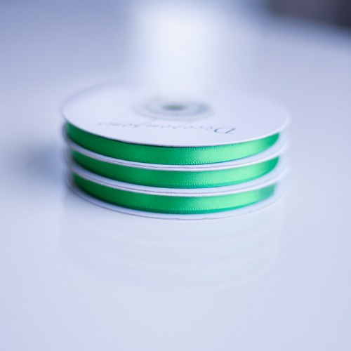 Κορδέλα Μέντα Βεραμάν σατέν διπλής όψης (3mm)