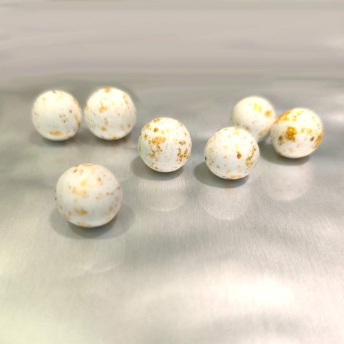 Λευκά Χρυσά Βότσαλα Πέρλες Crunchy Pearlicious 140gr