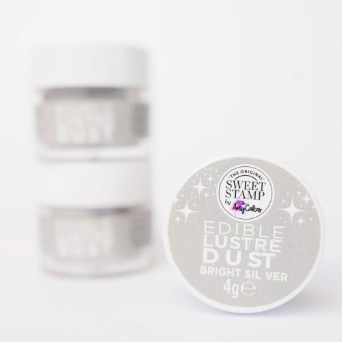 Περλέ Σκόνη Λούστρο Ασημί Sweet Stamp