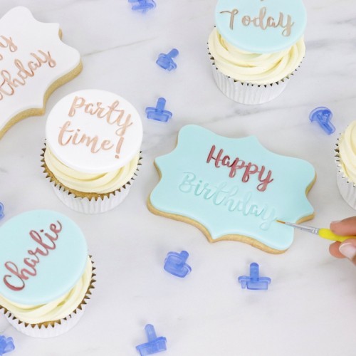 Σφραγίδες-Στάμπες Mini Γράμματα Και Αριθμοί Fun Fonts PME