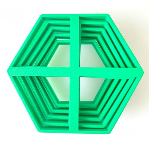 Σετ 5 Κουπ Πατ Εξάγωνα