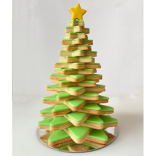 Σετ Κουπ Πατ Αστέρια Christmas Tree Cookie Cutters CBS