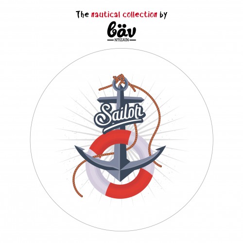 Ναυτικό Θέμα Άγκυρα Αυτοκόλλητα Για Παιδικά Πάρτυ-The Nautical Collection 