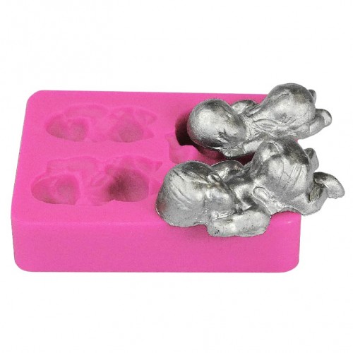 Καλούπι Σιλικόνης Μωράκια που Κοιμόνται 3 Σχέδια N.Y.Cake