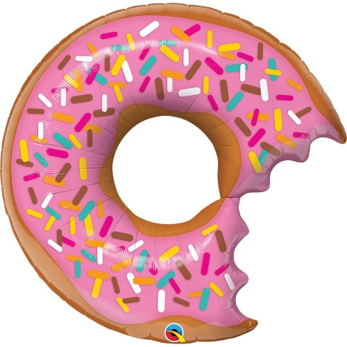 Μεταλλικό Μπαλόνι Ντόνατ - Donut Balloon Qualatex