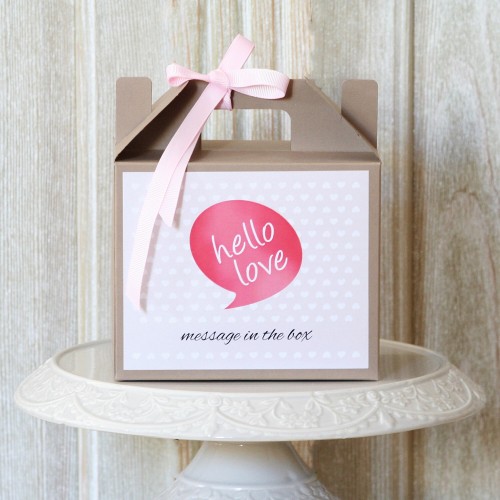 Αυτοκόλλητα για Συσκευασίες-Love Box Sticker Collection-"Βαν ντιζάιν"