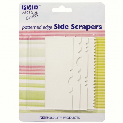 Σετ Scraper Δαμόρφωσης Πλαινών Τούρτας Με Μοτίβα