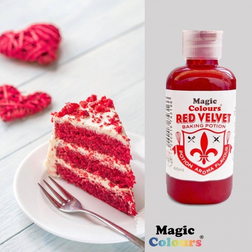 Χρώμα & Άρωμα για Red Velvet Cake της Magic Colours 60ml