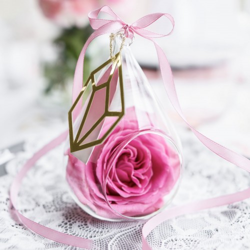 Κορδέλα ροζ σατέν διπλής όψης 6mm