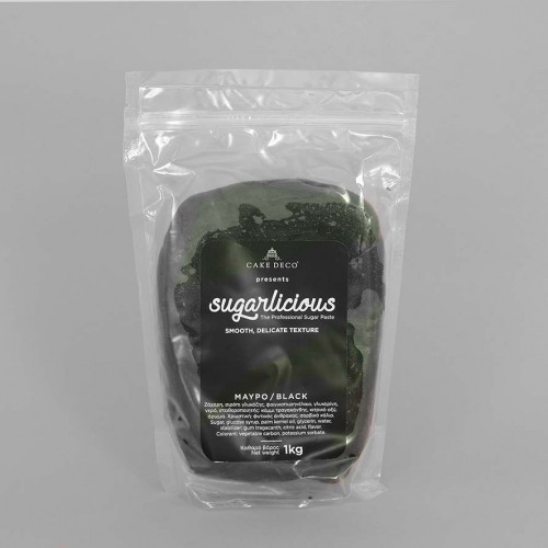 Ζαχαρόπαστα Sugarlicious Μαύρο 1Kg