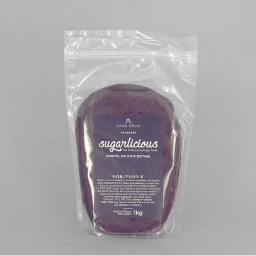 Ζαχαρόπαστα Sugarlicious Μωβ 1Kg