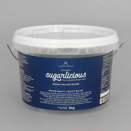 Ζαχαρόπαστα Sugarlicious Ναυτικό Μπλε  3Kg