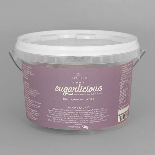 Ζαχαρόπαστα Sugarlicious Λιλά 3Kg