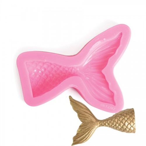 Καλούπι Σιλικόνης Ουρά Γοργόνας Mermaid Tail Silicone Mold N.Y. Cake