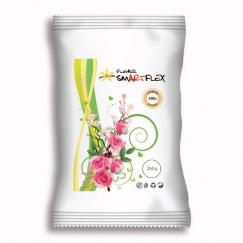 Λευκή Πάστα Λουλουδιών Smartflex Βανίλια 250gr