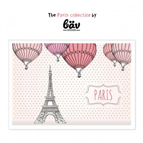 Χάρτινα Σουπλά-Βόλτα Στο Παρίσι-βαν ντιζάιν(12pcs)