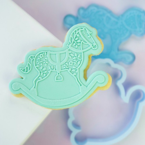 Σετ Στάμπα Κουπ Πατ Κουνιστό Αλογάκι-Sweet Stamp